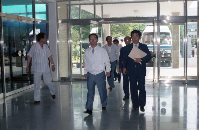 조남성 부지사 본군 순시 의 사진
