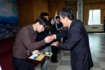 귀뚜라미 문화재단 장학증서 수여식 의 사진